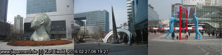 Seoul, Digital Media City: Kunstobjekte
